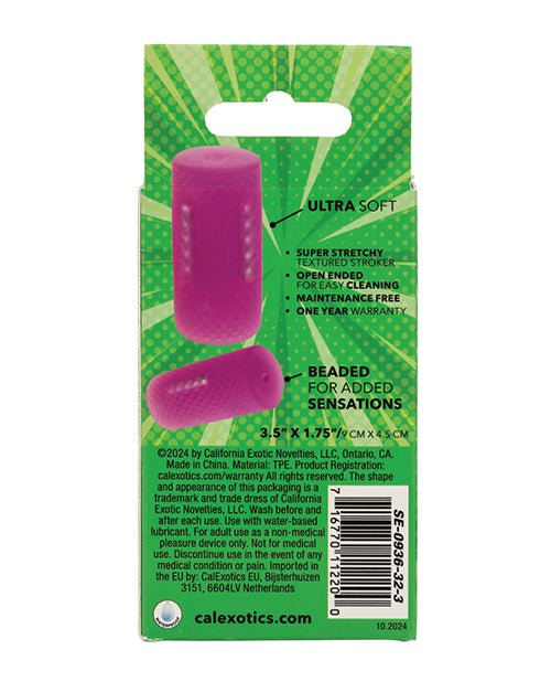 Pop Sock! Beaded Stroker - Purple | Shop Lowest Prices at fonlove.shop