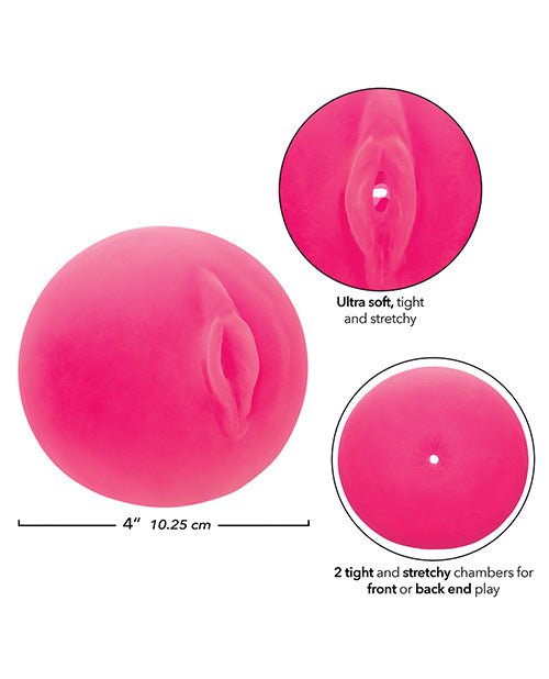 Pop Sock! Pussy & Ass Ball Masturbator - Pink | Shop Lowest Prices at fonlove.shop