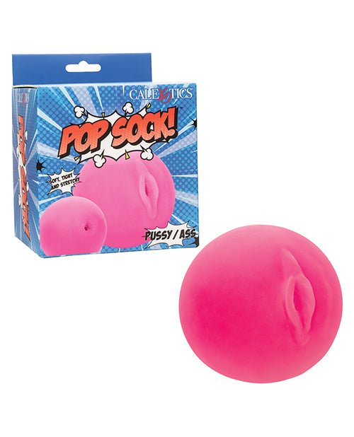 Pop Sock! Pussy & Ass Ball Masturbator - Pink | Shop Lowest Prices at fonlove.shop
