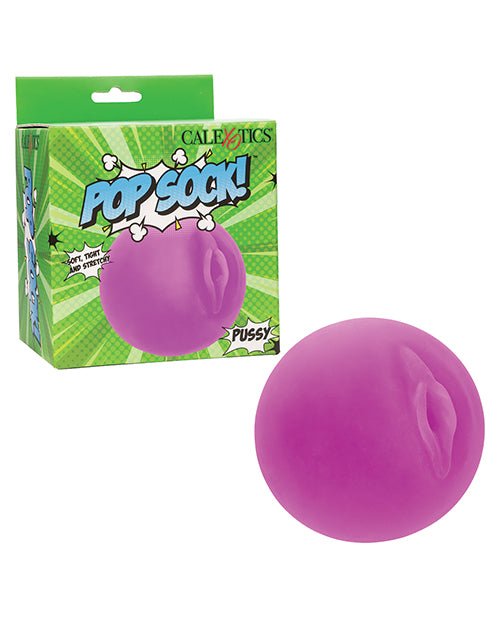 Pop Sock! Pussy Ball Masturbator - Purple | Shop Lowest Prices at fonlove.shop