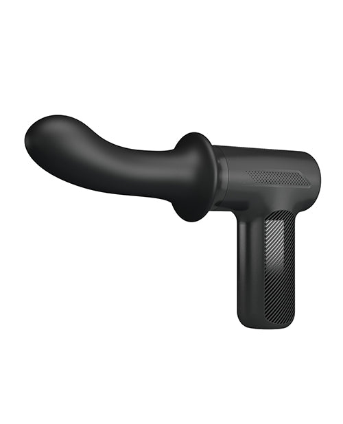 Pretty Love DJ Doctor Thrusting Gun Massager - Black | Shop Lowest Prices at fonlove.shop