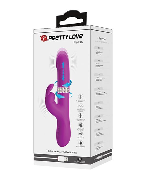 Pretty Love Reese Thrusting Rabbit - Fuchsia | Shop Lowest Prices at fonlove.shop