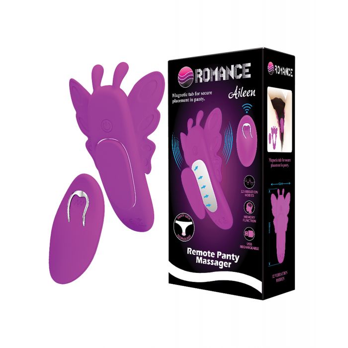 Pretty Love Romance Aileen Magnetic Butterfly Panty Vibe - Fuchsia | Shop Lowest Prices at fonlove.shop