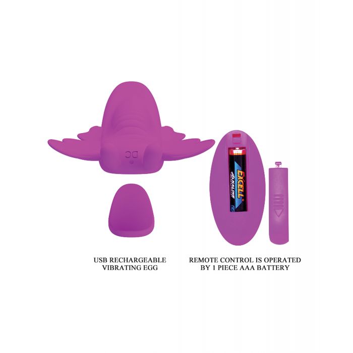 Pretty Love Romance Aileen Magnetic Butterfly Panty Vibe - Fuchsia | Shop Lowest Prices at fonlove.shop