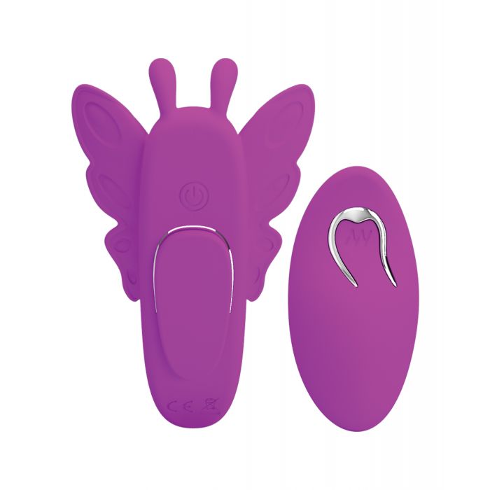 Pretty Love Romance Aileen Magnetic Butterfly Panty Vibe - Fuchsia | Shop Lowest Prices at fonlove.shop