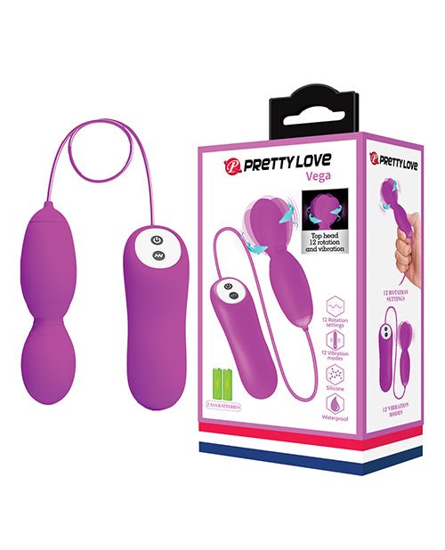 Pretty Love Vega Rotating Head Mini Wand - Fuchsia | Shop Lowest Prices at fonlove.shop
