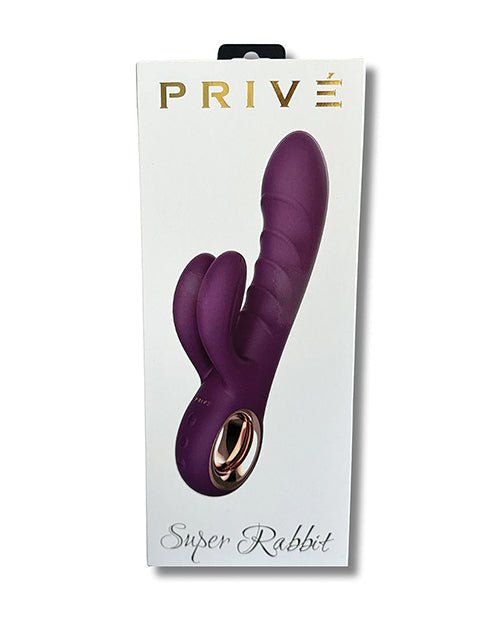 PRIVE Super Rabbit Vibrator - Purple | Shop Lowest Prices at fonlove.shop