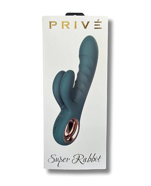 PRIVE Super Rabbit Vibrator - Teal | Shop Lowest Prices at fonlove.shop