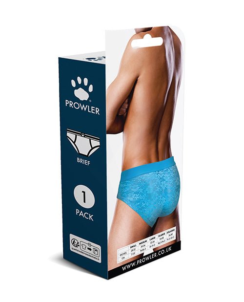 Prowler Lace Open Back Brief - Blue XL | Shop Lowest Prices at fonlove.shop
