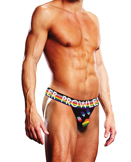Prowler Oversized Paw Jock Strap - Black/Multi LG | Shop Lowest Prices at fonlove.shop
