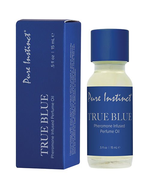 Pure Instinct Pheromone Perfume Oil w/Dripper - 15 ml True Blue | Shop Lowest Prices at fonlove.shop