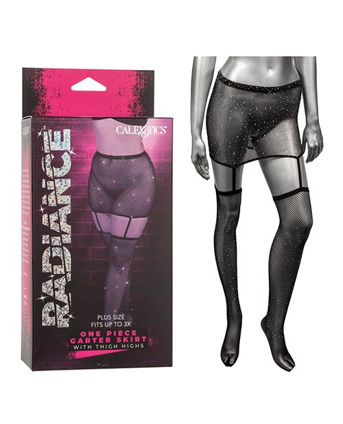 Radiance One Piece Garter Skirt W/ Thigh Highs | Shop Lowest Prices at fonlove.shop
