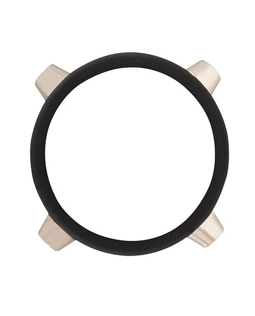 Rebel Cock Ring w/Studs - Black | Shop Lowest Prices at fonlove.shop