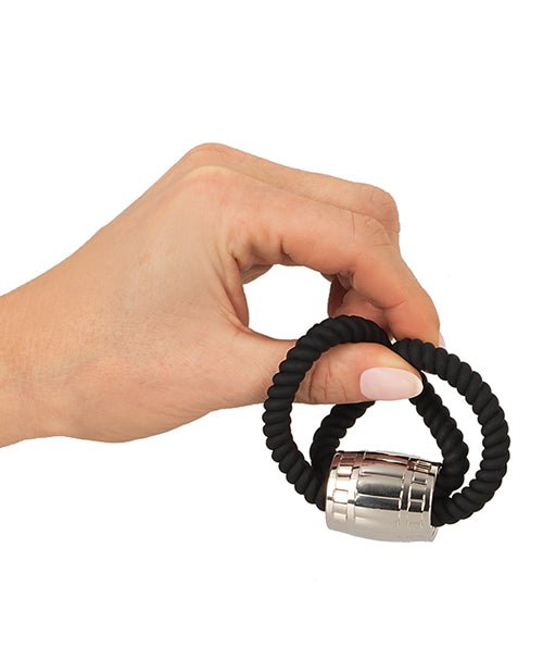 Rebel Two Loop Heavy Rope Cock Lasso - Black | Shop Lowest Prices at fonlove.shop