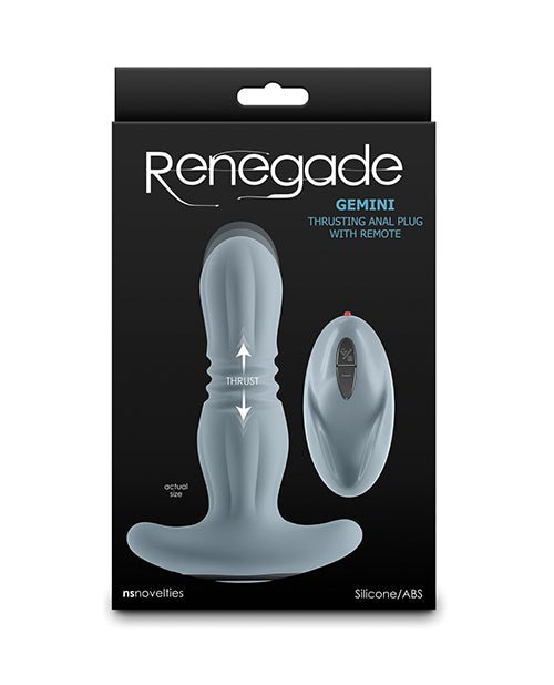 Renegade Gemini Anal Plug Vibrator with Remote | Shop Lowest Prices at fonlove.shop