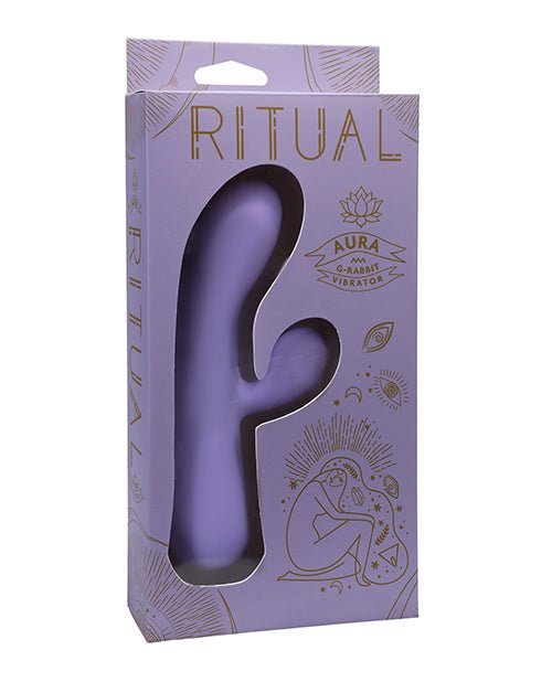 RITUAL Aura Rechargeable Silicone Rabbit Vibe - Lilac | Shop Lowest Prices at fonlove.shop