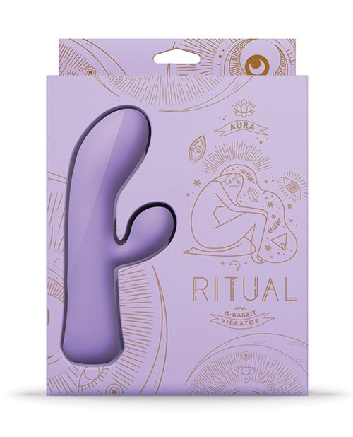 RITUAL Aura Rechargeable Silicone Rabbit Vibe - Lilac | Shop Lowest Prices at fonlove.shop