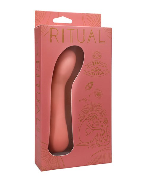 RITUAL Zen Rechargeable Silicone G - Spot Vibe - Coral | Shop Lowest Prices at fonlove.shop