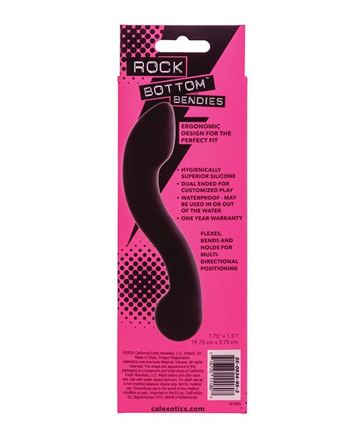 Rock Bottom Bendies Bendy Ecsta - Flex Dual Ended Anal Probe - Black | Shop Lowest Prices at fonlove.shop