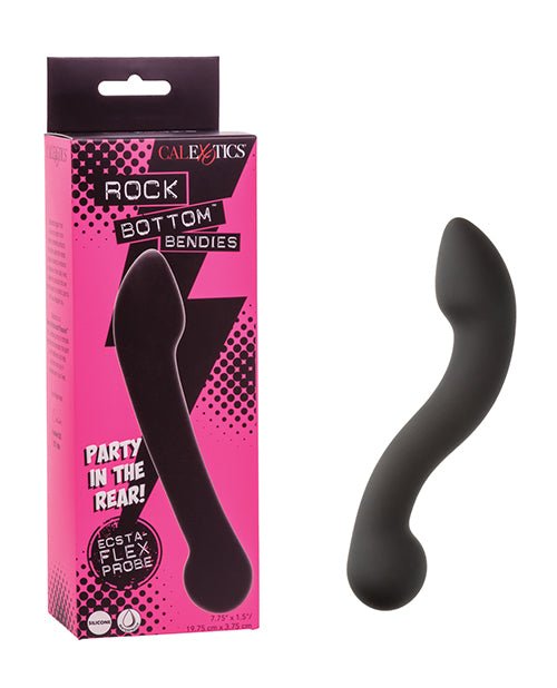 Rock Bottom Bendies Bendy Ecsta - Flex Dual Ended Anal Probe - Black | Shop Lowest Prices at fonlove.shop