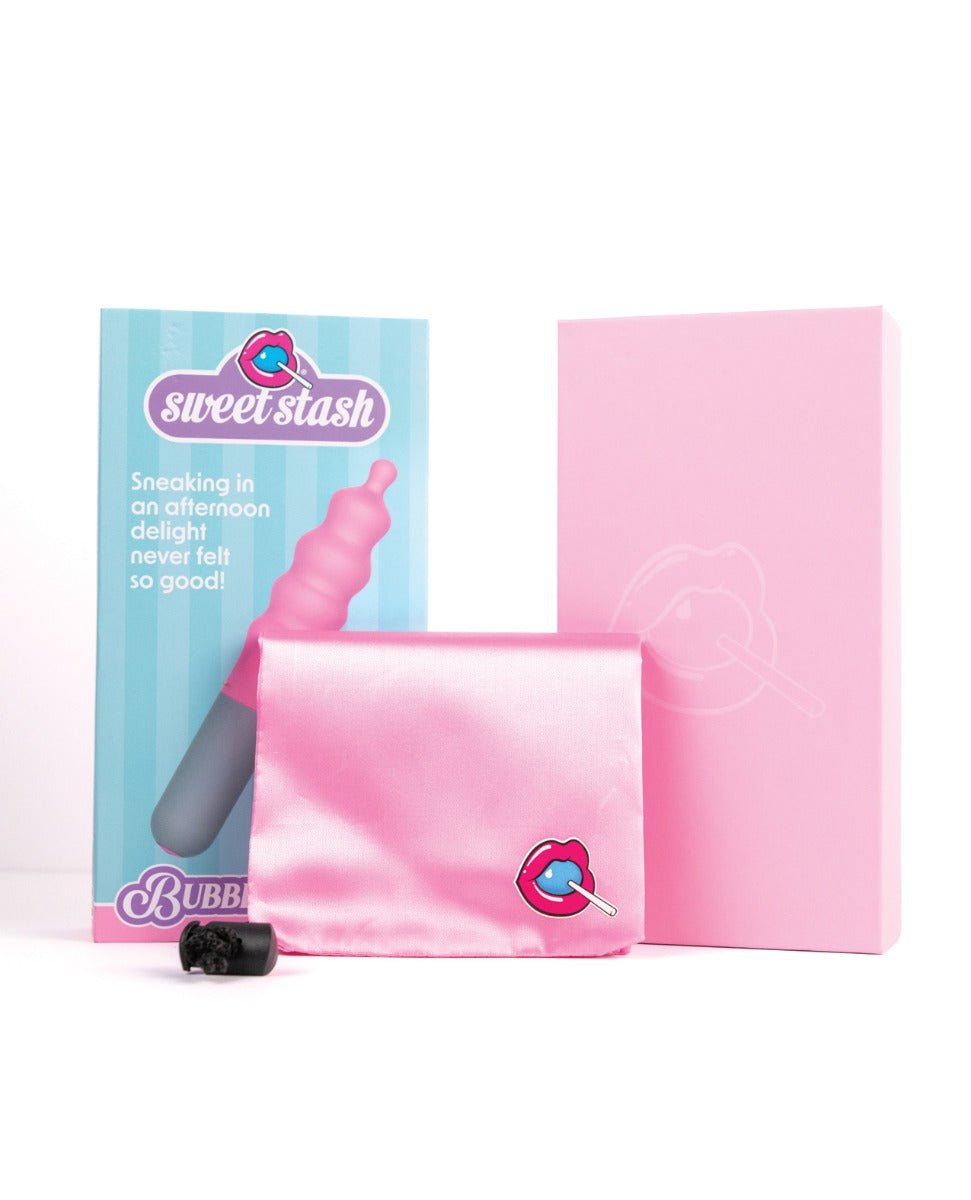Rock Candy Bubble Gusher Stimulator - Pink/Grey | Shop Lowest Prices at fonlove.shop