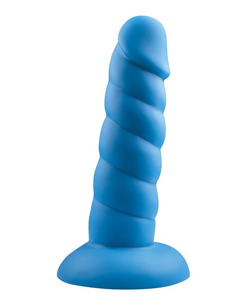Rock Candy Suga Daddy 5.5" Silicone Dildo - Blue | Shop Lowest Prices at fonlove.shop