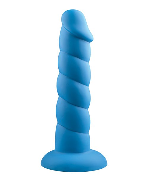 Rock Candy Suga Daddy 8" Silicone Dildo - Blue | Shop Lowest Prices at fonlove.shop