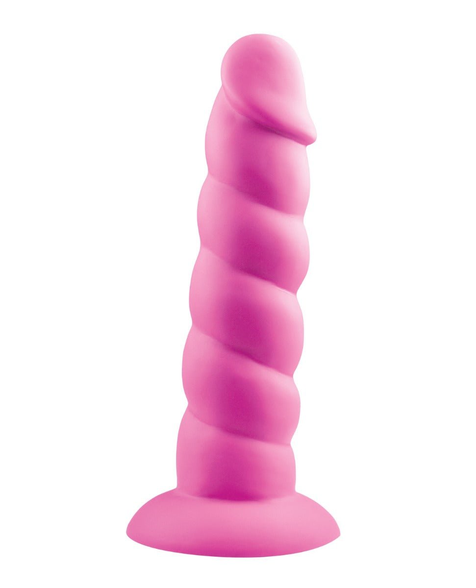 Rock Candy Suga Daddy 8" Silicone Dildo - Pink | Shop Lowest Prices at fonlove.shop