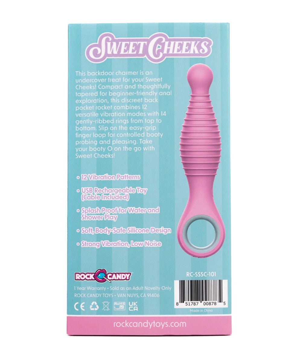Rock Candy Sweet Cheeks Tapered Anal Vibe - Pink | Shop Lowest Prices at fonlove.shop