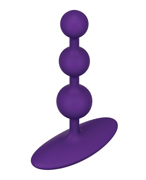 Romp Amp Flexible Anal Beads - Violet | Shop Lowest Prices at fonlove.shop