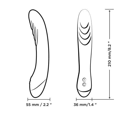 ROMP Hype G Spot Vibrator - Red | Shop Lowest Prices at fonlove.shop