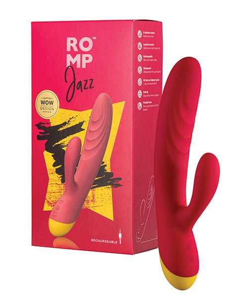 ROMP Jazz Rabbit Vibrator - Berry | Shop Lowest Prices at fonlove.shop