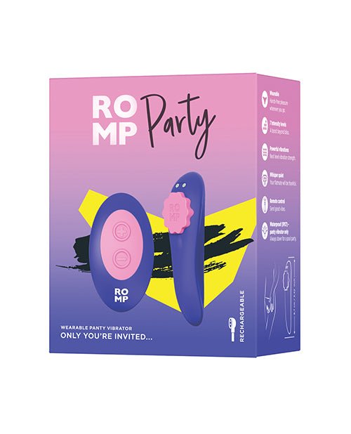 ROMP Party Panty Vibe - Blue | Shop Lowest Prices at fonlove.shop