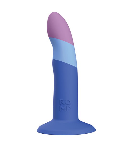 ROMP Piccolo 3 Color Dildo - Blue | Shop Lowest Prices at fonlove.shop