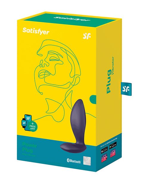 Satisfyer Power Plug - Plum | Shop Lowest Prices at fonlove.shop