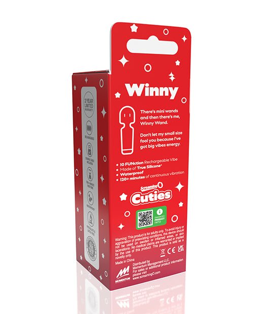 Screaming O Cuties Winny Vibrating Mini Wand - Sage Green | Shop Lowest Prices at fonlove.shop