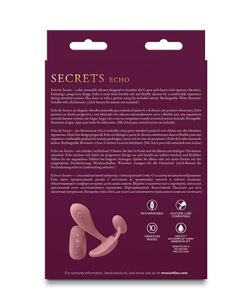 Secrets Echo - Dusty Rose | Shop Lowest Prices at fonlove.shop