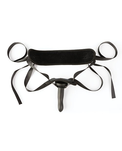 Sei Mio Cocked & Loaded Advanced Strap - On Harness & 6.5" Dildo - Black | Shop Lowest Prices at fonlove.shop
