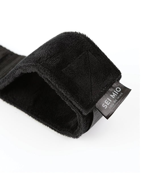Sei Mio Spread the Love Ankle Spreader Bar w/Wrist Cuffs - Black | Shop Lowest Prices at fonlove.shop