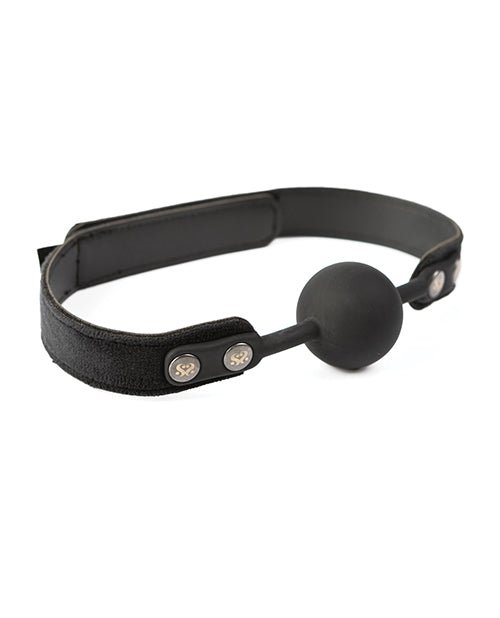 Sei Mio Strictly Come Quietly Soft Strap Silicone Ball Gage - Black | Shop Lowest Prices at fonlove.shop