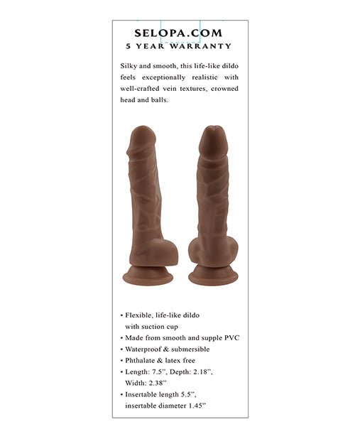 Selopa 6" Lifelike Dildo | Shop Lowest Prices at fonlove.shop