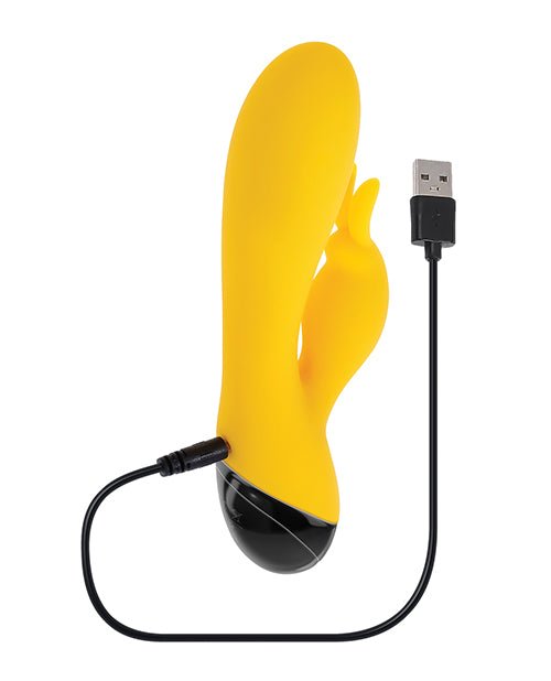 Selopa Buzzz Bunny Rabbit Vibrator - Yellow/Black | Shop Lowest Prices at fonlove.shop