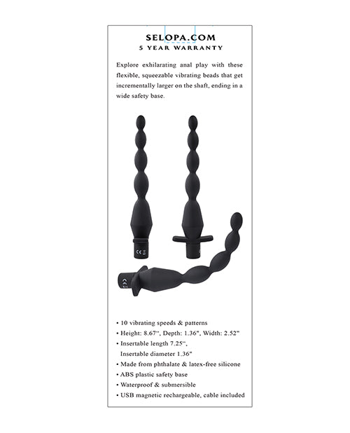 Selopa Vibrating Butt Beads | Shop Lowest Prices at fonlove.shop