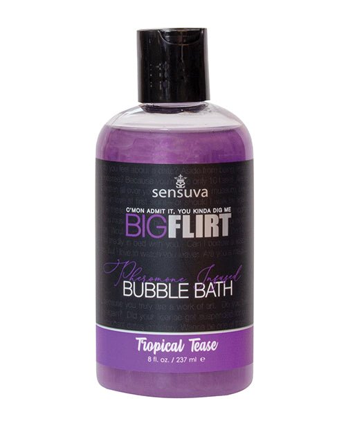 Sensuva Big Flirt Pheromone Bubble Bath - 8 Oz | Shop Lowest Prices at fonlove.shop