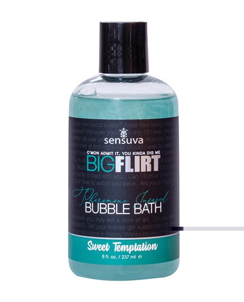 Sensuva Big Flirt Pheromone Bubble Bath - 8 Oz | Shop Lowest Prices at fonlove.shop