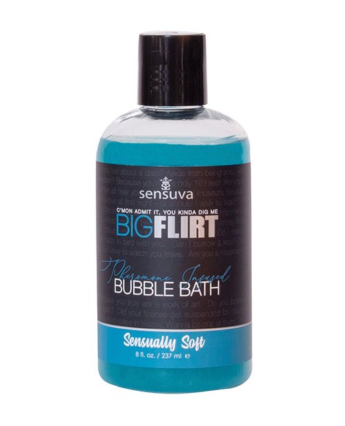 Sensuva Big Flirt Pheromone Bubble Bath - 8 Oz | Shop Lowest Prices at fonlove.shop