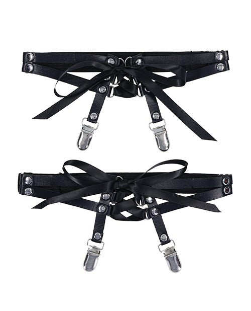Sex & Mischief Laced Up Garters | Shop Lowest Prices at fonlove.shop