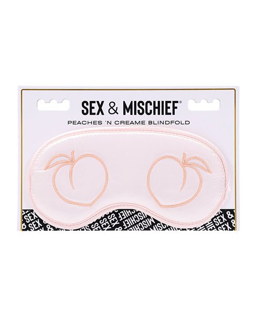Sex & Mischief Peaches 'n CreaMe Blindfold | Shop Lowest Prices at fonlove.shop