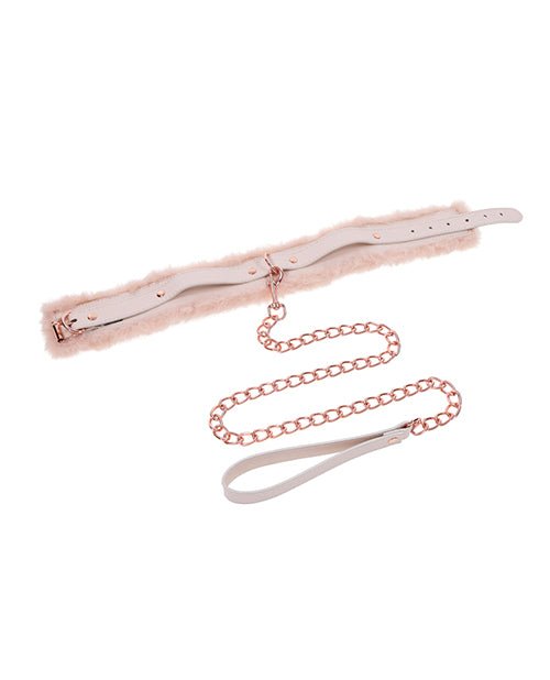 Sex & Mischief Peaches 'n CreaMe Fur Collar & Leash | Shop Lowest Prices at fonlove.shop
