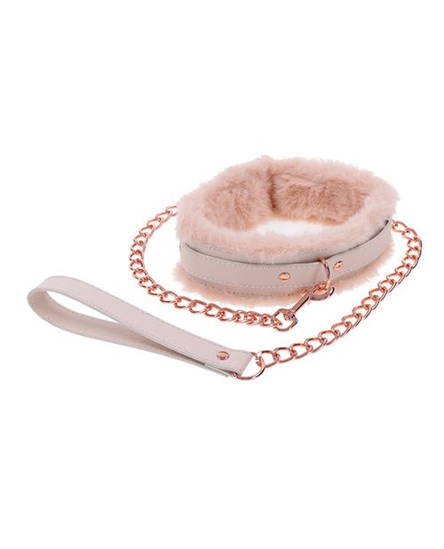 Sex & Mischief Peaches 'n CreaMe Fur Collar & Leash | Shop Lowest Prices at fonlove.shop